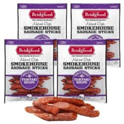 Bridgford Smokehouse Sausage Sticks Teriyaki 5 Oz - Gluten Free High Protein Smoked Sausage Sticks For A Variety Of Dietary Preferences 22 Bridgford Smokehouse Sausage Sticks Teriyaki 5 Oz - Gluten Free High Protein Smoked Sausage Sticks For A Variety Of Dietary Preferences -Food Sale Stores GUEST 9048857f 083a 4488 87d5 37fec9fe1ffb