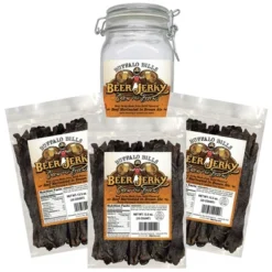 Buffalo Bills Honey Ale Beef Jerky 3 Bag Starter Kit (3 Bags And 1 Jar) -Food Sale Stores GUEST 93a2f834 9522 454d abb7 9db9c5bfbc72