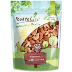 Dry Roasted Almonds And Cashews Mix - By Food To Live 17 Dry Roasted Almonds And Cashews Mix - By Food To Live -Food Sale Stores GUEST 9452ef5a 7edb 47b1 9649 3a8f837c79d7