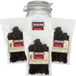 Wild Bill's Original Hickory Smoked Beef Jerky Three-Bag Starter Kit (three 15oz Bags And 1 Jar) -Food Sale Stores GUEST 98324112 c03e 403e a1d7 a378fd738400