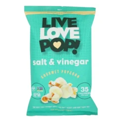 Live Love Pop - Popcorn Salt & Vinegar - Case Of 12 - 4.4 Oz -Food Sale Stores GUEST a08d37f3 5161 4407 a251 32abacae03df