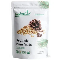 Organic Dry Roasted Pine Nuts With Himalayan Salt - By Food To Live -Food Sale Stores GUEST a2d97b6e aa46 4cae b495 be98e2a0a69c