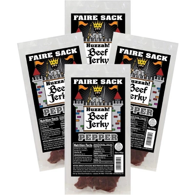 Buffalo Bills Pepper 5oz Faire Sack Beef Jerky (4 Packs Pepper Beef Jerky) 6 Buffalo Bills Pepper 5oz Faire Sack Beef Jerky (4 Packs Pepper Beef Jerky) - Image 4