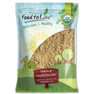 Organic Toasted Pumpkin Seeds Protein Powder - By Food To Live 4 Organic Toasted Pumpkin Seeds Protein Powder - By Food To Live - Image 2