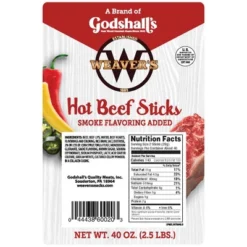 Weavers Hot Beef Sticks 40oz Bag -Food Sale Stores GUEST a421905b bc4f 40fd 9089 4b72a7ad0072