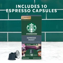 Starbucks By Nespresso Original Line Pods Dark Roast Coffee Espresso Roast - 10ct -Food Sale Stores GUEST a49d4cb9 0de0 4726 8a9a 456183b101ca