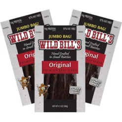 Wild Bill's Original Hickory Beef Jerky 6.5oz Packs - 3 Packs -Food Sale Stores GUEST a62749c7 49b9 4189 8e87 c54f0d4712fd