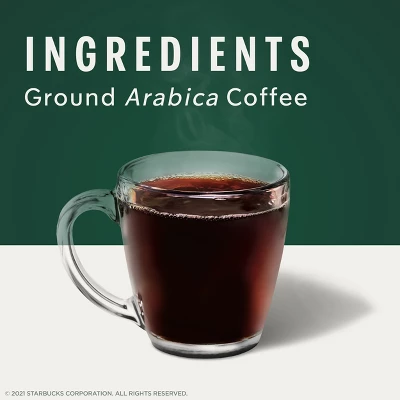 Starbucks Italian Dark Roast Ground Coffee - 12oz 5 Starbucks Italian Dark Roast Ground Coffee - 12oz - Image 3
