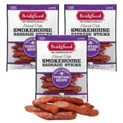 Bridgford Smokehouse Sausage Sticks Teriyaki 5 Oz - Gluten Free High Protein Smoked Sausage Sticks For A Variety Of Dietary Preferences 21 Bridgford Smokehouse Sausage Sticks Teriyaki 5 Oz - Gluten Free High Protein Smoked Sausage Sticks For A Variety Of Dietary Preferences -Food Sale Stores GUEST a79386b3 6913 422d bbac ef524f14b3cc