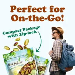 Dry Roasted Pistachio Halves With Himalayan Salt - By Food To Live -Food Sale Stores GUEST a975f33c 1664 48b5 98b9 4c145f927162