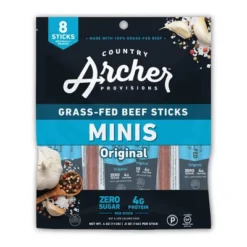 Archer Jerky Original Beef Mini Stick Bag - 4oz/8ct -Food Sale Stores GUEST a9a675ca 5e45 46ed baf8 39b9b05f1161
