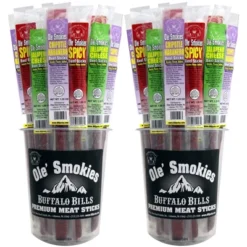 Buffalo Bills 15-ct Assorted Hot Ole Smokies (Beef Sticks) - Two 15-ct Tubs 11 Buffalo Bills 15-ct Assorted Hot Ole Smokies (Beef Sticks) - Two 15-ct Tubs -Food Sale Stores GUEST ae4438ee c050 4e6c 814c 0614d739d355