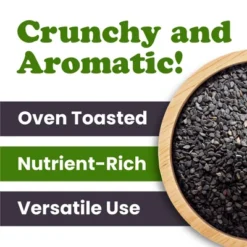 Dry Roasted Black Sesame Seeds - By Food To Live -Food Sale Stores GUEST b2bde317 c937 44c3 8bf0 6c02947adbd0 1