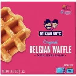 Belgian Boys Original Belgian Waffles - 9.7oz/5ct -Food Sale Stores GUEST b48d66b6 042e 4026 b870 4568753a2939