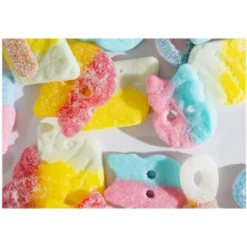 BUBS Swedish Candy Mix - Sweet & Sour Swedish Gummies- Vegan And Gluten Free - Big Skulls, Diamonds, Logs & More