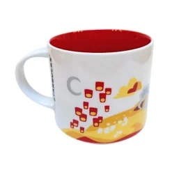 Starbucks You Are Here Series Taiwan Ceramic Mug, 14 Oz