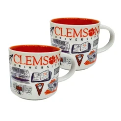 Starbucks Been There Series Campus Collection Clemson University Ceramic Coffee Mug, 14 Oz (2-Pack) -Food Sale Stores GUEST b84e4a79 06a5 4b37 a4cf ea84ca50a3c1