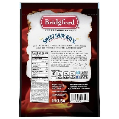 Bridgford Sweet Baby Ray’s Beef Jerky Sweet N Spicy 6.2 Oz - Ready-to-Eat High Protein Sweetened Spicy Beef Jerky For On-the-Go Snacking 3 Bridgford Sweet Baby Ray’s Beef Jerky Sweet N Spicy 6.2 Oz - Ready-to-Eat High Protein Sweetened Spicy Beef Jerky For On-the-Go Snacking