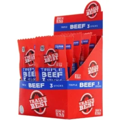 Trail's Best Triple Beef Sticks 12-ct Boxes - 3 Boxes
