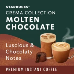 Starbucks Crema Collection Molten Chocolate Premium Instant Coffee - 21.36oz/3ct -Food Sale Stores GUEST bbe816d2 f614 4d24 9088 1daf0cf4a805
