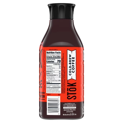 SToK Not Too Sweet Black Cold Brew Coffee - 48 Fl Oz 12 SToK Not Too Sweet Black Cold Brew Coffee - 48 Fl Oz - Image 10