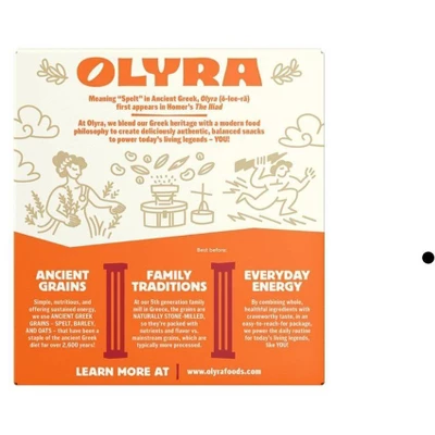 Olyra Snack Bars Strawberry Fruit And Grain Bites - 5.3oz/4ct 5 Olyra Snack Bars Strawberry Fruit And Grain Bites - 5.3oz/4ct - Image 3
