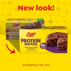 Eggo Frozen Protein Chocolate Chip Brownie Waffles - 12.3oz/10ct -Food Sale Stores GUEST be58c7bd 27a5 4393 807e 62a877ae44ce