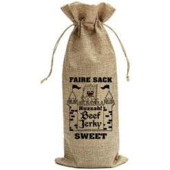 Buffalo Bills Sweet 5oz Faire Sack Huzzah Beef Jerky In Burlap Wine Bag (3 Packs Sweet Beef Jerky) -Food Sale Stores GUEST bed2ef3a 58b7 4023 96a2 fde8e234b425