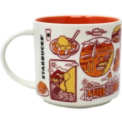 Starbucks Been There Series Taipei Ceramic Mug, 14 Oz