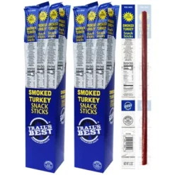 Trail's Best 1.2oz Smoked Turkey Snack Sticks - 24-ct Box (2 Boxes) -Food Sale Stores GUEST c2b7c61a aa76 44a7 bf02 47743f9ac24d