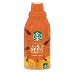 Starbucks Pumpkin Spice Flavored Cold Brew Concentrate, Multi-Serve, Naturally Flavored - 32 Fl Oz 17 Starbucks Pumpkin Spice Flavored Cold Brew Concentrate, Multi-Serve, Naturally Flavored - 32 Fl Oz -Food Sale Stores GUEST c528034d c0a5 463b aaba 9b99df7d1834