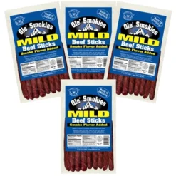 Buffalo Bills 7oz Mild Ole Smokies (Beef Sticks) - Four 7oz Packs -Food Sale Stores GUEST c8078b39 bea1 421f a626 7fcd3b58b265