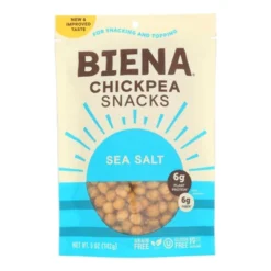 Biena Chickpea Snacks - Sea Salt - Case Of 8 - 5 Oz -Food Sale Stores GUEST c95d1083 cf47 4935 8c5d e6a1b76131bd