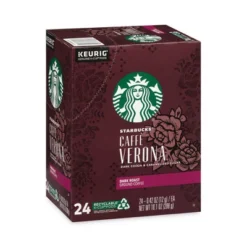 Starbucks Caffe Verona Coffee K-Cups Pack, 24/Box -Food Sale Stores GUEST c9874f8a f685 4170 99ce 7a7beb6c3e51