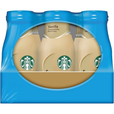Starbucks Frappuccino Vanilla Coffee Drink - 12pk/9.5 Fl Oz Bottle 3 Starbucks Frappuccino Vanilla Coffee Drink - 12pk/9.5 Fl Oz Bottle