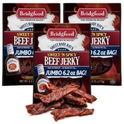 Bridgford Sweet Baby Ray’s Beef Jerky Sweet N Spicy 6.2 Oz - Ready-to-Eat High Protein Sweetened Spicy Beef Jerky For On-the-Go Snacking 21 Bridgford Sweet Baby Ray’s Beef Jerky Sweet N Spicy 6.2 Oz - Ready-to-Eat High Protein Sweetened Spicy Beef Jerky For On-the-Go Snacking -Food Sale Stores GUEST cba03d30 b9ab 4023 bb87 d357b9b71fa6