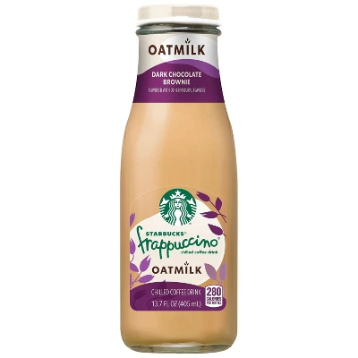 Starbucks Frappuccino Oatmilk Dark Chocolate Brownie Coffee Drink - 13.7 Fl Oz Bottle 5 Starbucks Frappuccino Oatmilk Dark Chocolate Brownie Coffee Drink - 13.7 Fl Oz Bottle - Image 3