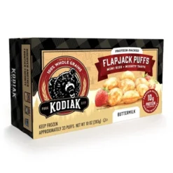 Kodiak Protein-Packed Frozen Flapjack Puffs – 10oz/33ct