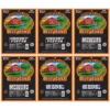 Buffalo Bills 6-ct Traditional Country Cut Beef Jerky Sampler - Six 2.6oz Packs