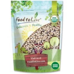 Organic Black-Eyed Peas - Raw Dried Cow Peas, Non-GMO, Bulk Beans, Product Of The USA - By Food To Live 20 Organic Black-Eyed Peas - Raw Dried Cow Peas, Non-GMO, Bulk Beans, Product Of The USA - By Food To Live -Food Sale Stores GUEST d3806bf2 b30c 4a5d 864b f2078f79aaf4