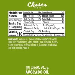 Chosen Foods Lemon Garlic Dressing And Marinade - 8 Fl Oz -Food Sale Stores GUEST d40c3a82 7c6c 4ca6 b52a 245eb04bd50c
