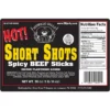 Buffalo Bills Hot Short Shots (120 Hot And Spicy 3.5" Beef Sticks Per 30oz Bag) -Food Sale Stores GUEST d41d386b 6c8e 45f1 a05e f2200787ca1b