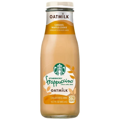 Starbucks Frappuccino Oatmilk Caramel Waffle Cookie Coffee Drink - 13.7 Fl Oz Bottle 5 Starbucks Frappuccino Oatmilk Caramel Waffle Cookie Coffee Drink - 13.7 Fl Oz Bottle - Image 3