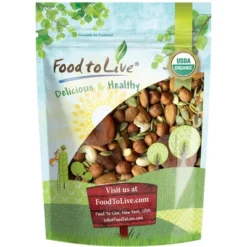 Organic Active Life Trail Mix — Raw And Non-GMO Snack Mix Contains Cashews, Pumpkin Seeds, Apricots, Hazelnuts, Almonds. Vegan, Kosher, Bulk -Food Sale Stores GUEST d7013608 5f23 479b a0ba abd73b33d248