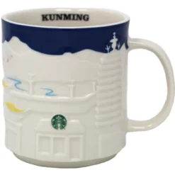Starbucks Collector Relief Series Kunming Ceramic Mug, 16 Oz -Food Sale Stores GUEST d70fe0fb 9209 472e b931 5ce6f5988688