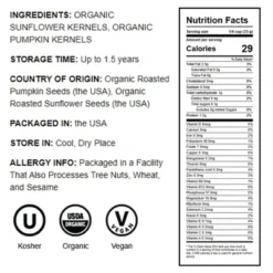 Organic Dry Roasted Sunflower And Pumpkin Seed Mix - By Food To Live 13 Organic Dry Roasted Sunflower And Pumpkin Seed Mix - By Food To Live -Food Sale Stores GUEST d7d33afa 531d 4930 9757 a43c83fd947e