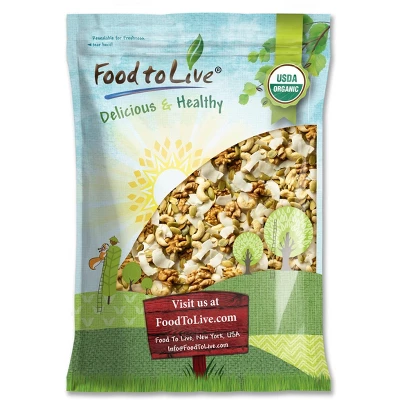 Organic Coconut And Friends Trail Mix - By Food To Live 4 Organic Coconut And Friends Trail Mix - By Food To Live - Image 2