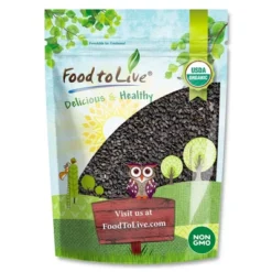 Organic Toasted Black Sesame Seeds – By Food To Live -Food Sale Stores GUEST d86ef6b1 6fdd 4cd9 9bfb f5ea82c41590
