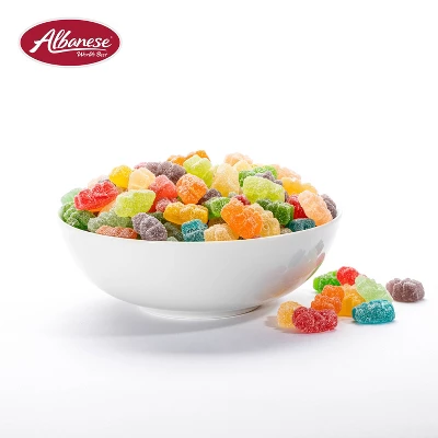 Albanese World's Best Sour 12 Flavor Gummi Bears Candy - 8oz 9 Albanese World's Best Sour 12 Flavor Gummi Bears Candy - 8oz - Image 7