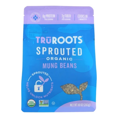 Truroots Organic Mung Beans - Sprouted - Case Of 6 - 10 Oz 4 Truroots Organic Mung Beans - Sprouted - Case Of 6 - 10 Oz - Image 2